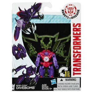 Transformers RID Robots in Disguise Mini-Con Decepticon DIVEBOMB B1972 2015 NIP